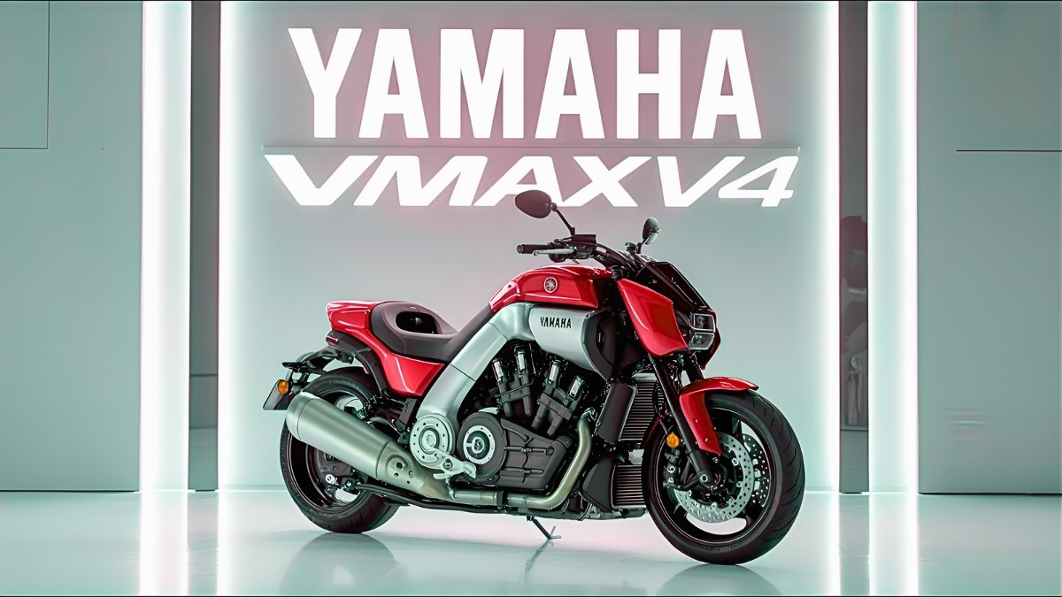 Yamaha VMAX V4 2025 Power Performance Design Reborn