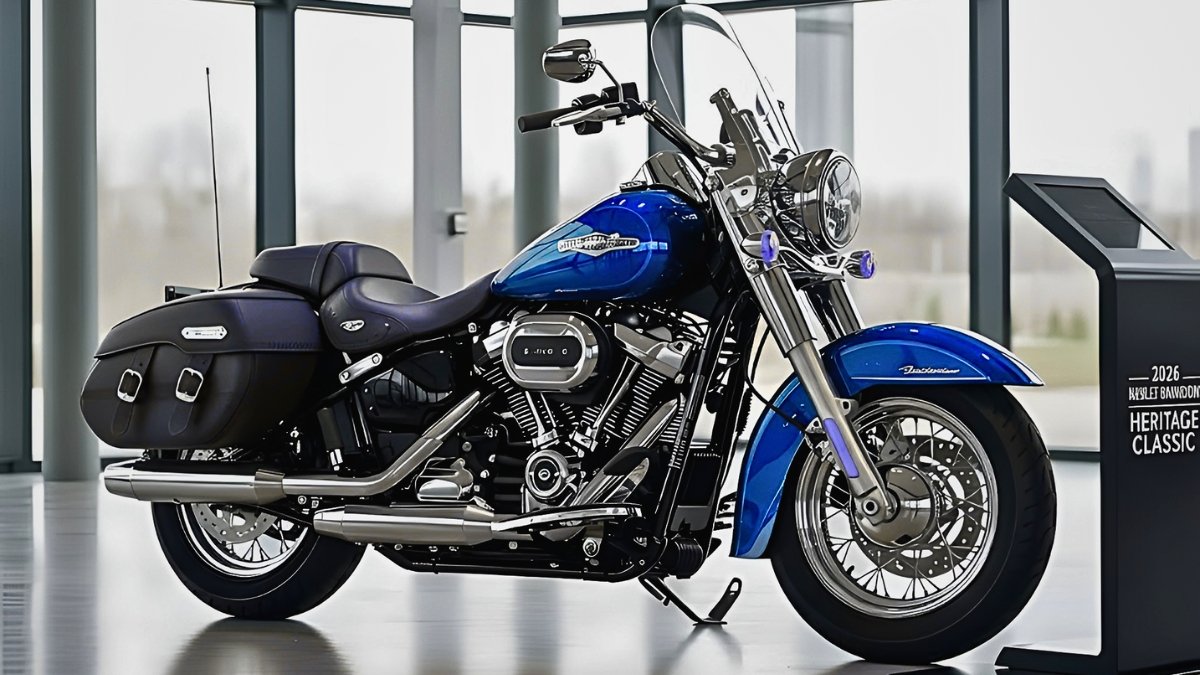 Harley-Davidson Heritage Classic 2026 Review Classic Touring Looks Modern Power Delivery