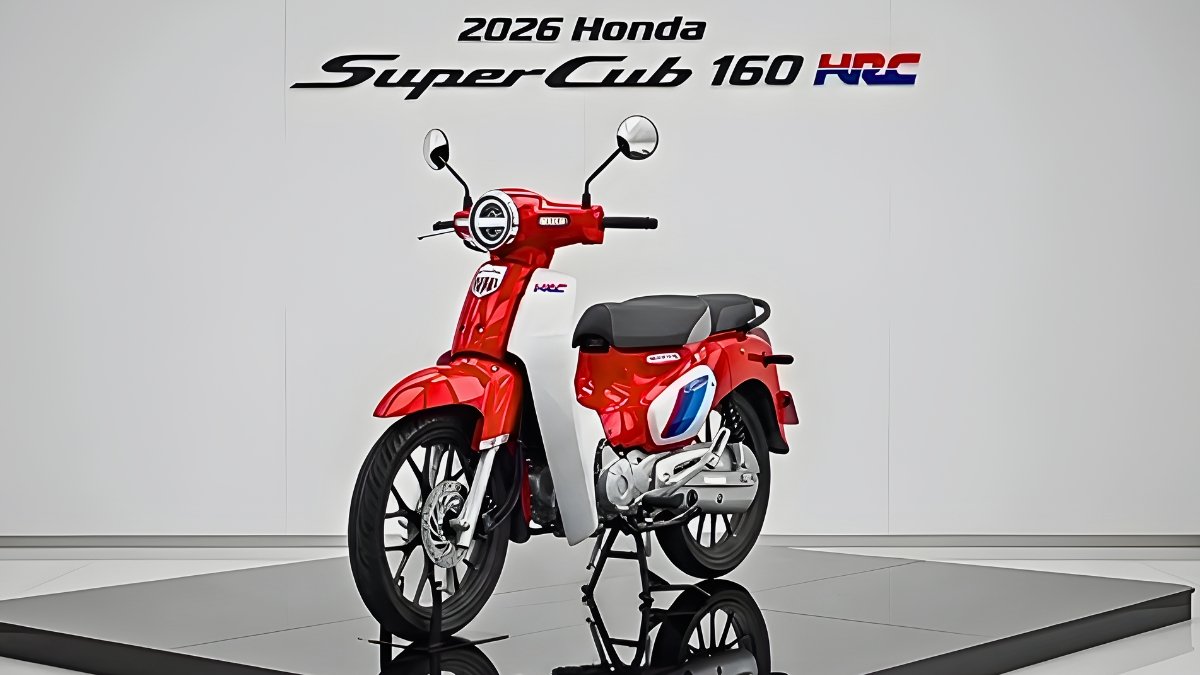 2026 Honda Super Cub 160 HRC Review Iconic Design Meets Racing Inspired Performance