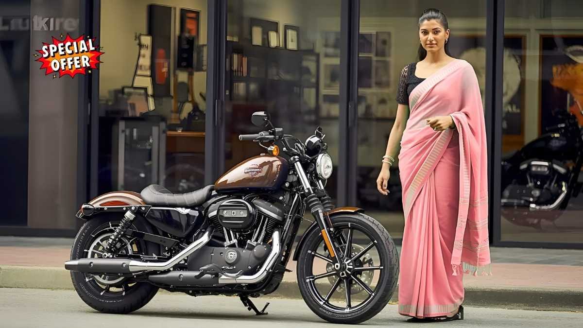 Harley Davidson Iron 883 2025 मॉडल अपडेटेड डिज़ाइन के साथ पहली झलक