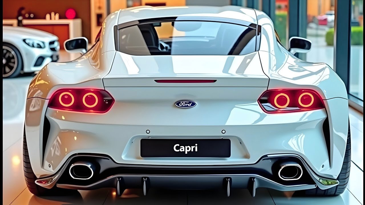 2026 Ford Capri First Look Review Classic Name Returns as a Futuristic SUV