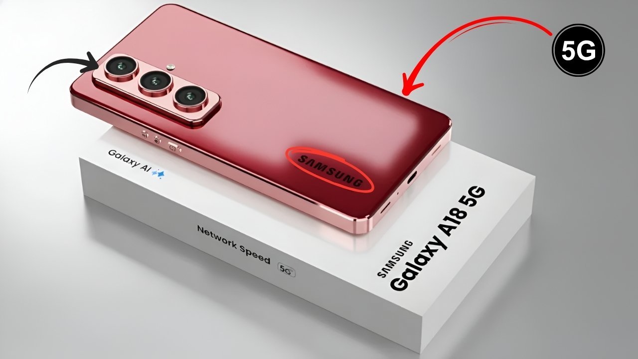 Samsung Galaxy A18 5G Launched 50MP Triple Camera 7,800mAh Battery and Smooth Performance