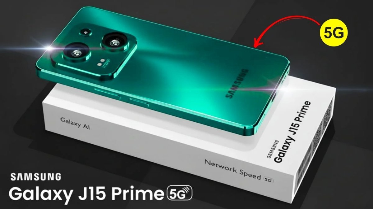Samsung Galaxy J15 Prime 5G Launch Stunning HD Camera & Reliable Battery Backup