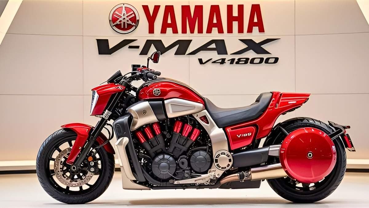 Yamaha VMA V4 1800 2026 Stylish Sports Cruiser with 1800cc Power and Smart Features