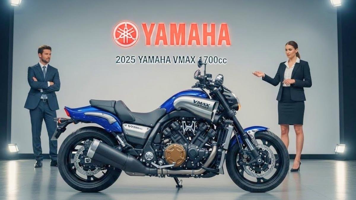 2026 Yamaha VMAX 1700cc V4 Returns with Brutal Power and Bold Design