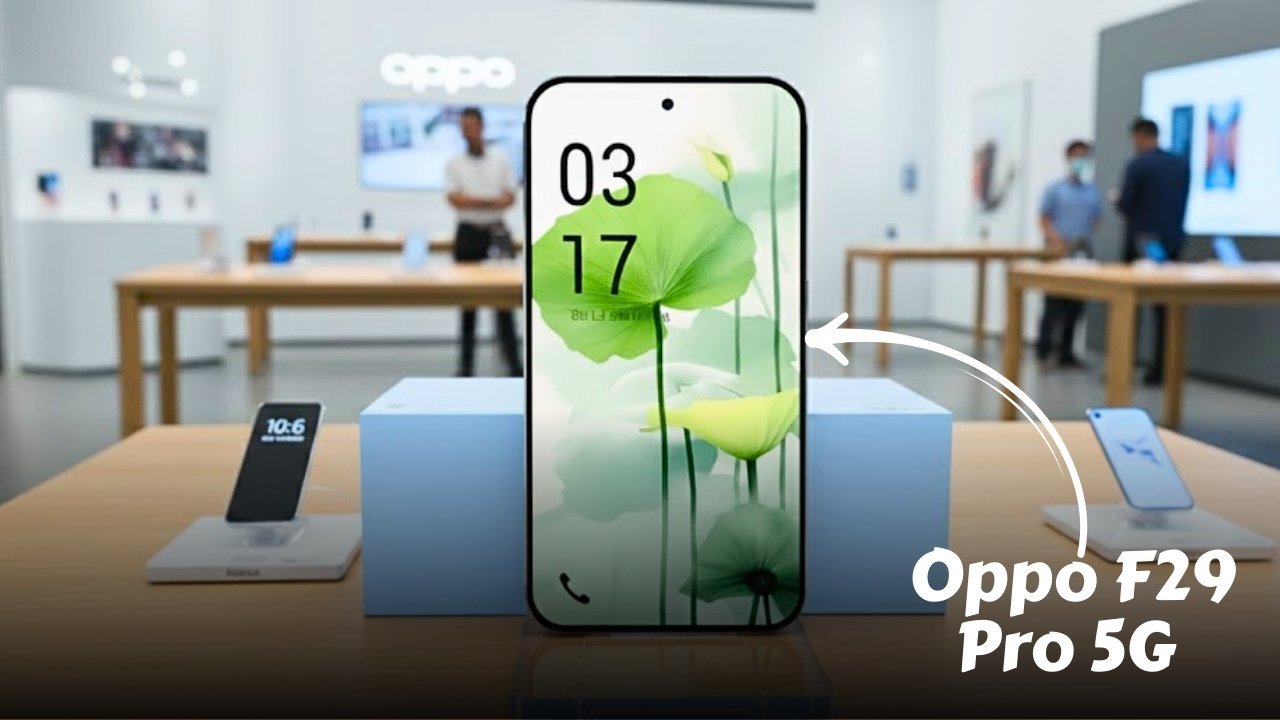 Oppo F29 Pro 5G Launches with 250MP Camera 120Hz AMOLED & 80W Fast Charging