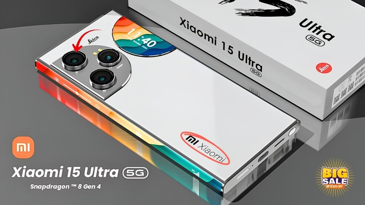 Xiaomi 15 Ultra 5G 200x Zoom Camera 20GB RAM Snapdragon 8 Powerhouse