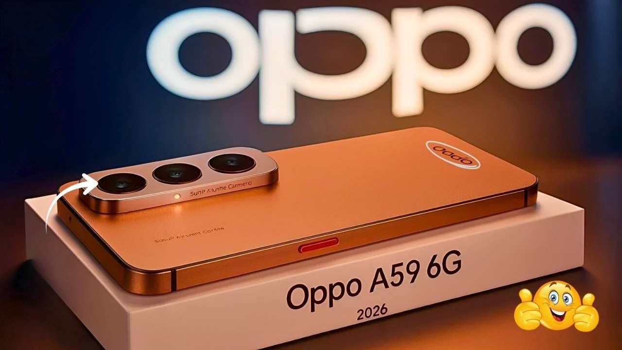 Oppo A59 6G 2026 Premium Mid Range Smartphone with Smooth Performance