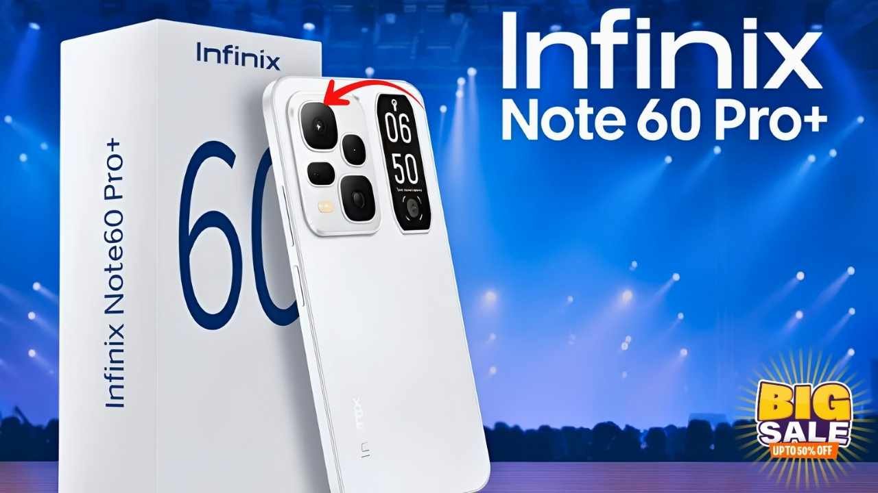 Infinix Note 60 Pro+ Premium Smartphone with Massive Battery and Flagship Performance