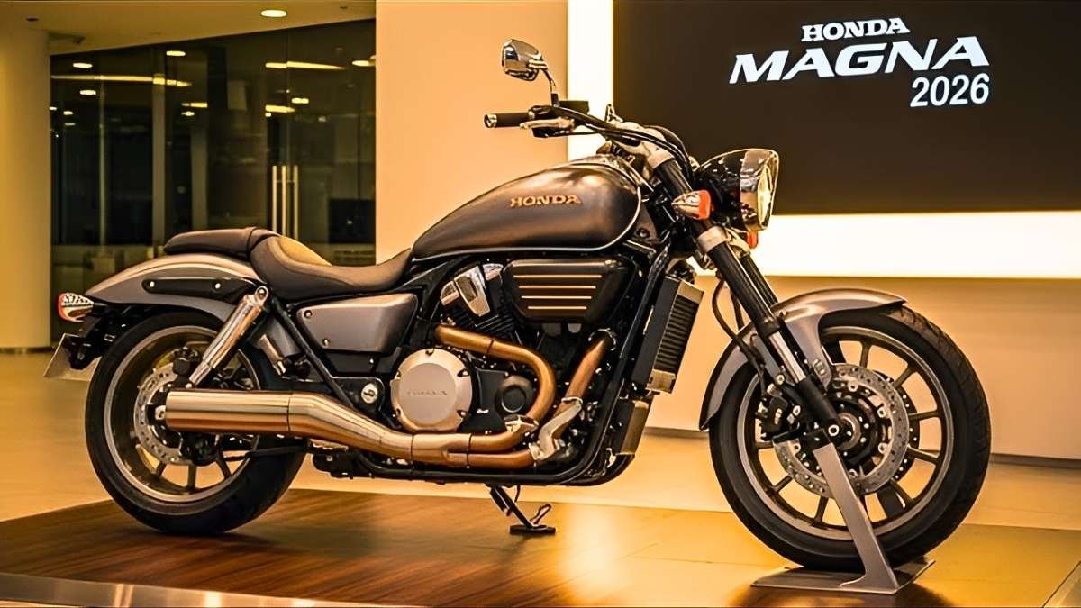 Honda Magna 2026 Luxury Cruiser Revealed Sleek Build Smooth Ride Advanced Tech