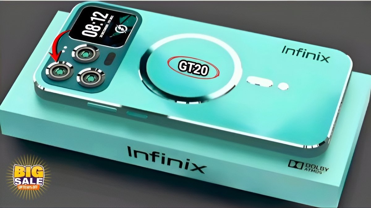 Infinix GT20 Pro 5G Gaming Smartphone with AMOLED Display AI Cameras & Fast Charging
