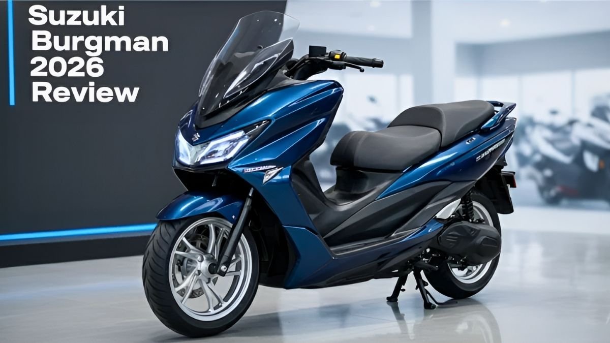 2026 Suzuki Burgman Review Refined Performance Meets Everyday Practicality