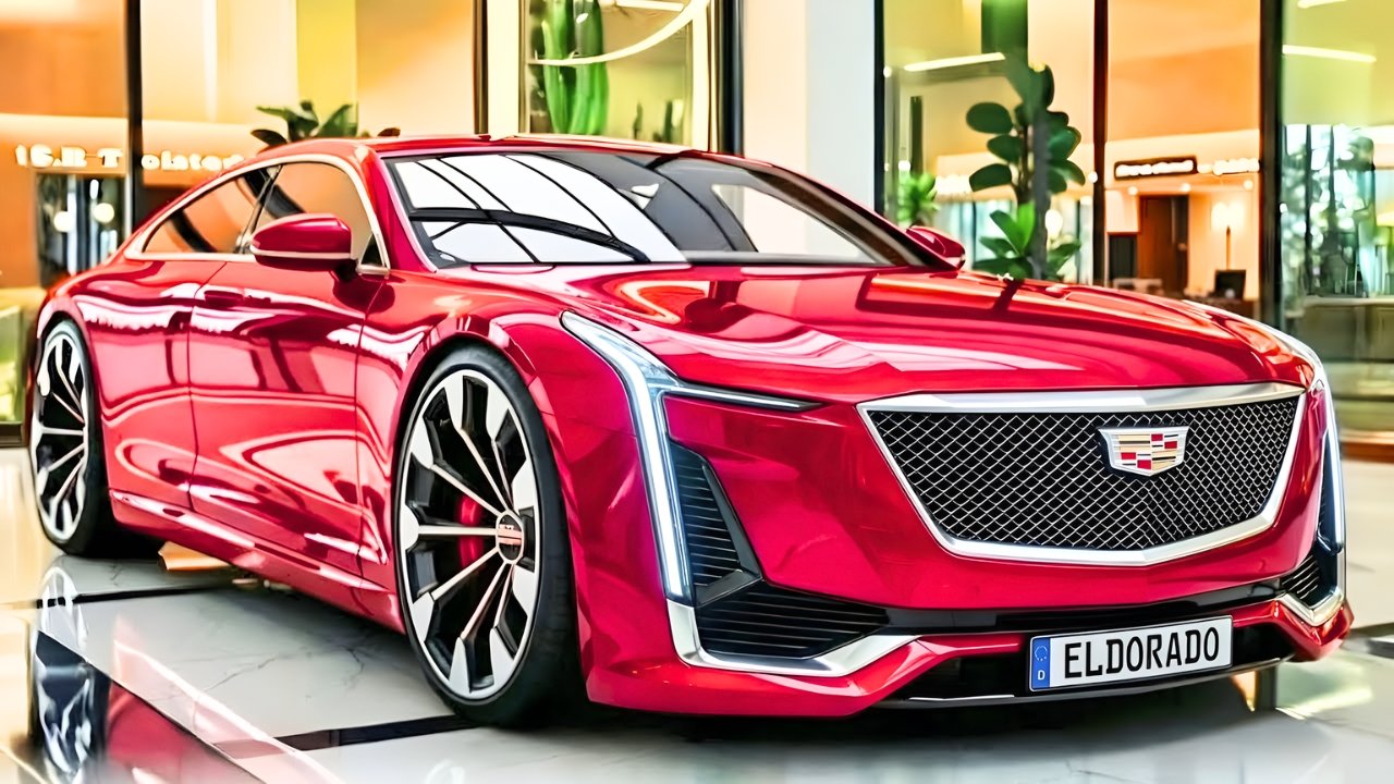 Cadillac Eldorado 2026 Concept: El regreso del coupé de lujo con diseño futurista, estilo elegante y tecnología avanzada