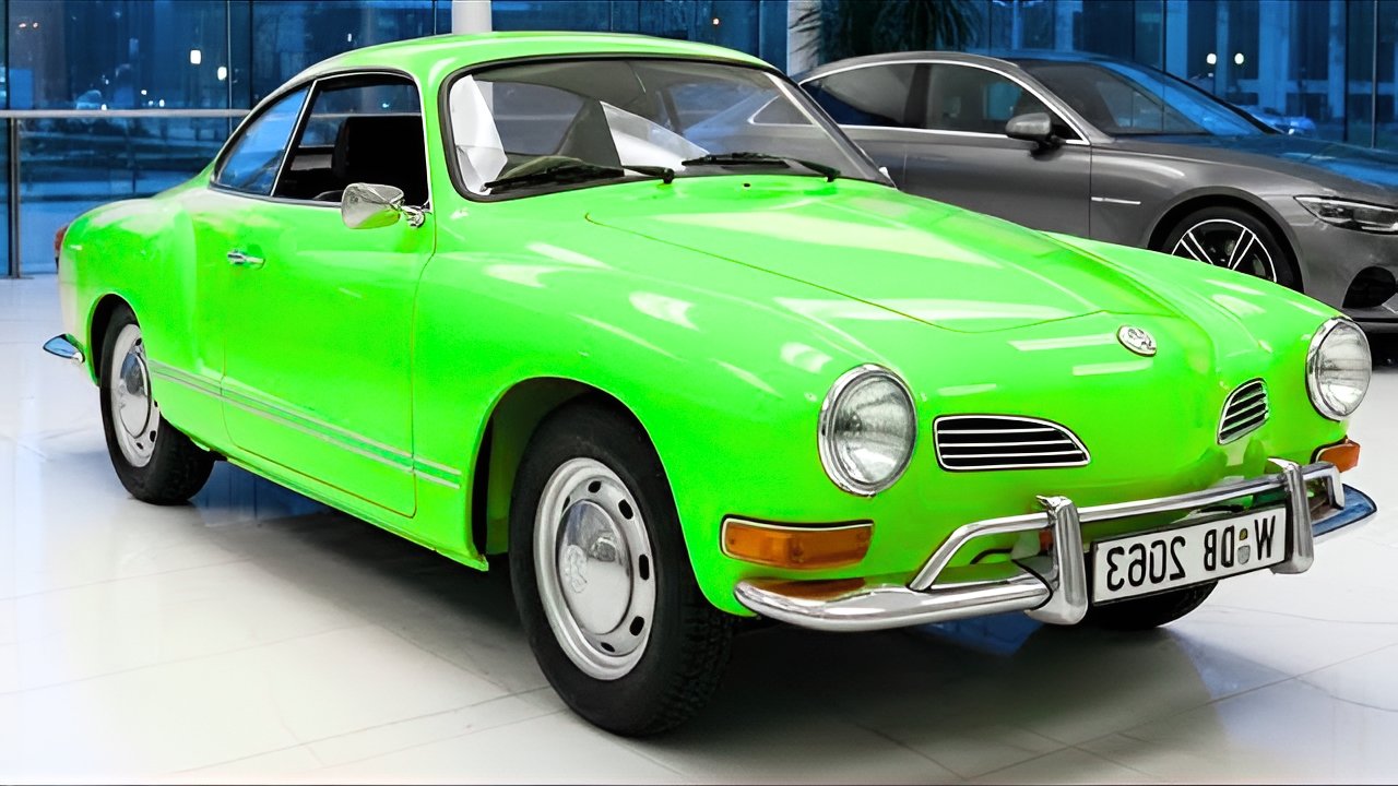 Volkswagen Karmann Ghia Coupé 1970: Un auto clásico de colección con diseño elegante y estilo vintage atemporal