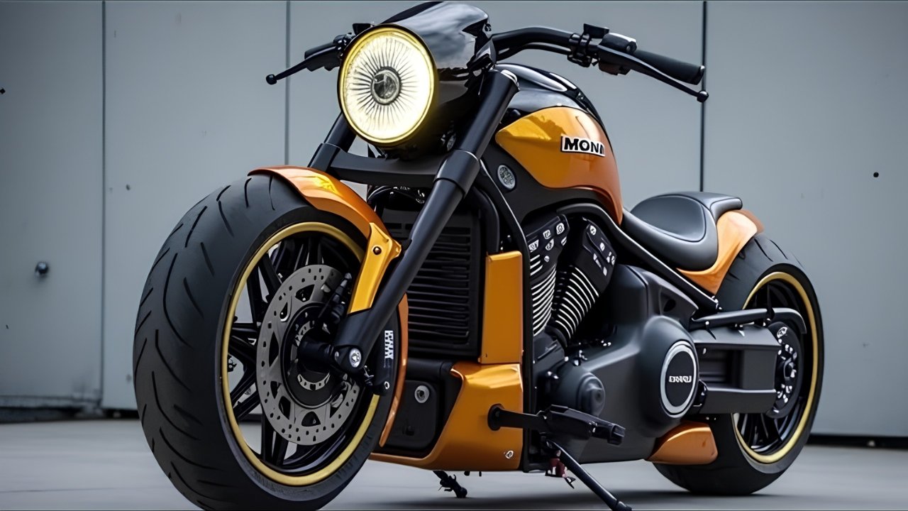 Honda VTX 1800 by Emrecen – Powerful Custom Cruiser Motorcycle