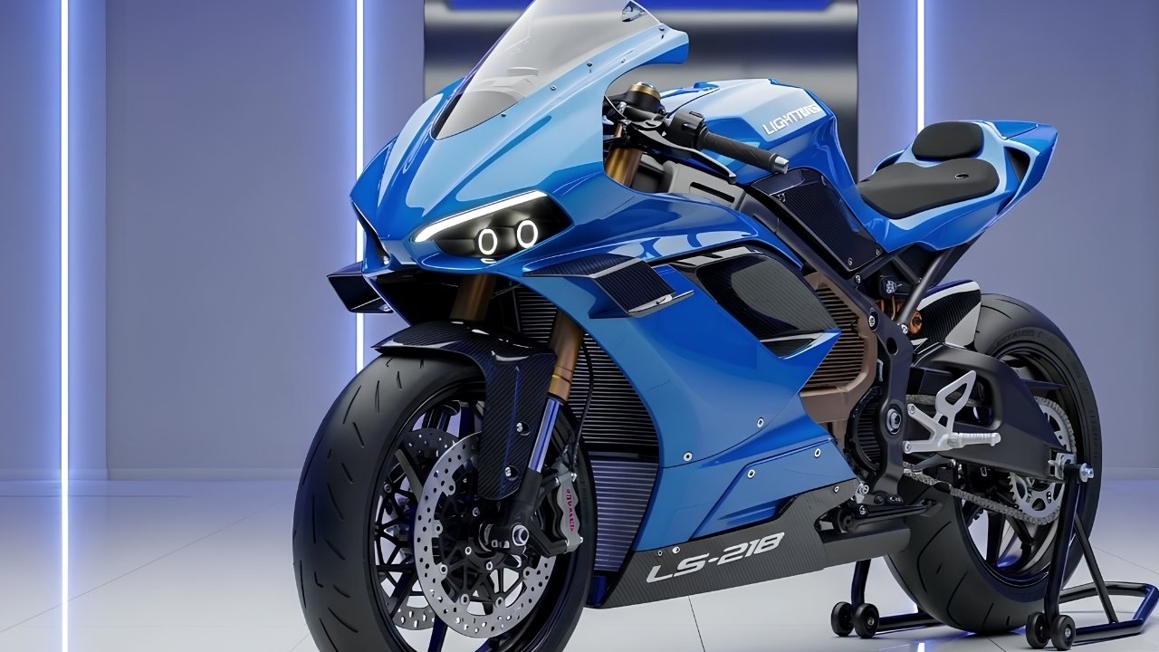 2026 Lightning LS-218 Electric Motorcycle – Fastest High-Performance Superbike with Long Range, Advanced Battery, and Cutting-Edge Technology Features