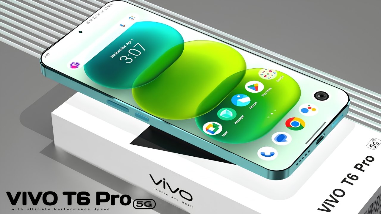 VIVO T6 Pro 5G – Ultra Fast Speed, Powerful Processor, Long Battery Life, Stunning Camera, and Smooth Gaming Smartphone Experience