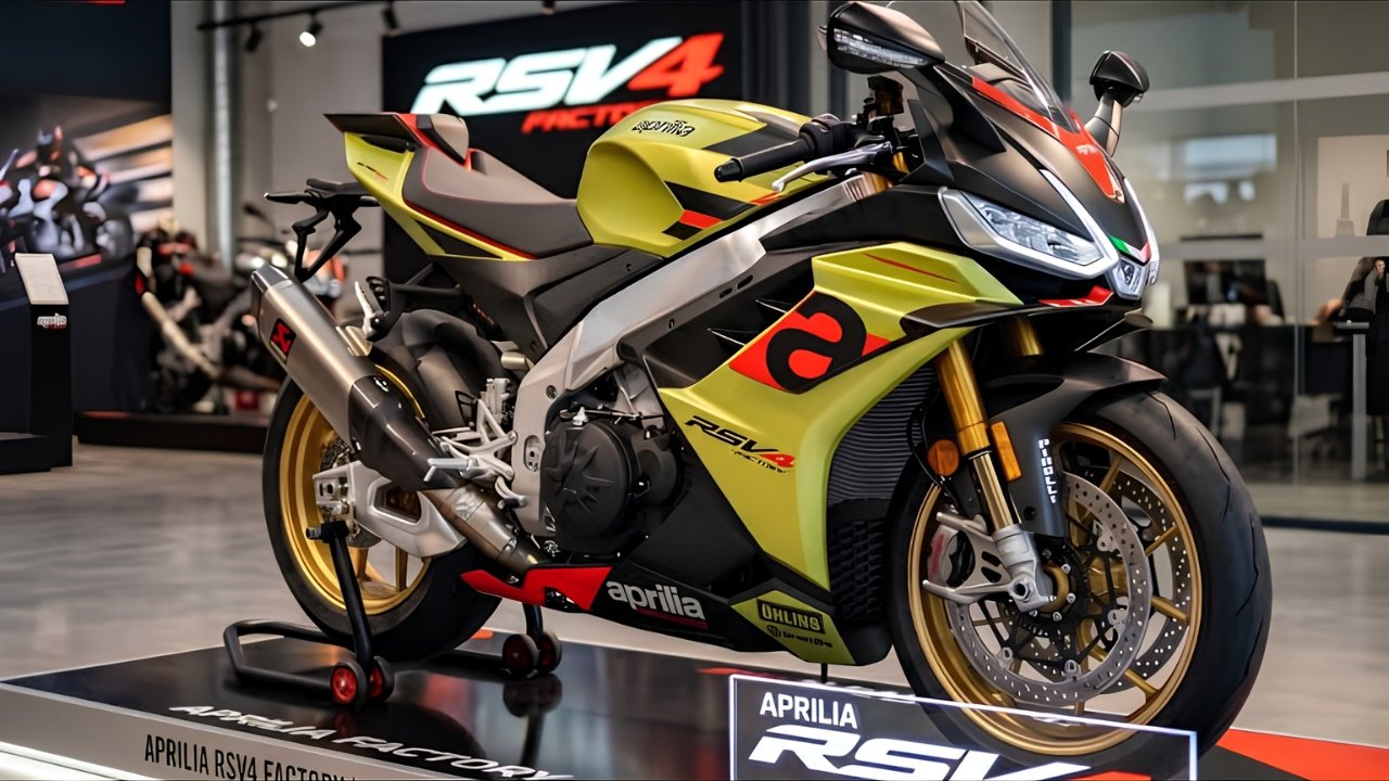 2026 Aprilia RSV4 Factory – High-Performance Superbike with Advanced Technology, Race-Inspired Design, and Exceptional Speed