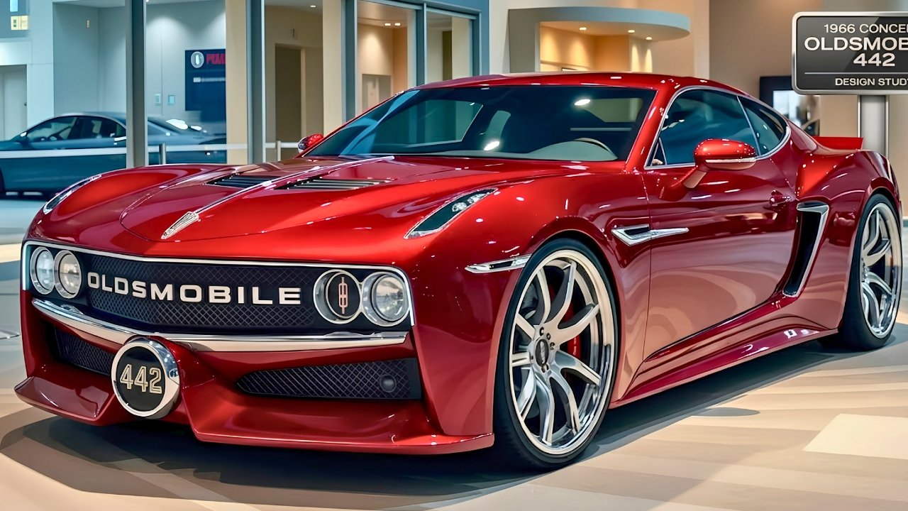 New Oldsmobile 442 Rendering: Retro Styling, Powerful Presence, and Modern Performance Vision